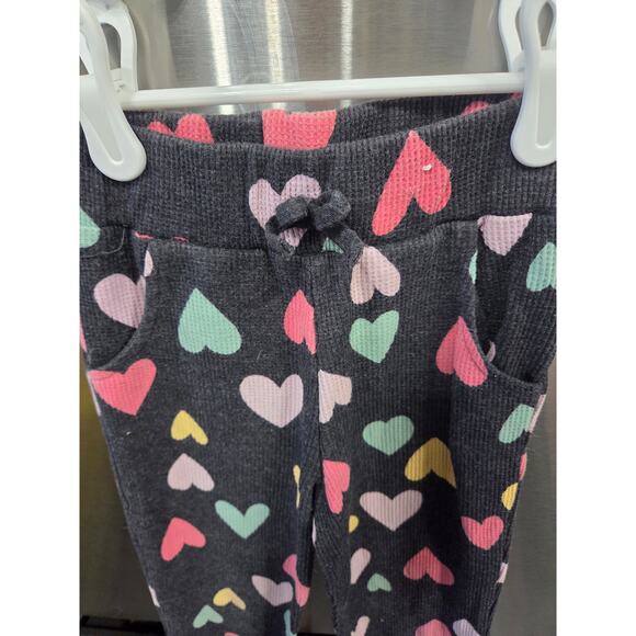 5/$25 Heart Print Hoodie and Jogger Set - Garanimals - 4T - Picture 4 of 4